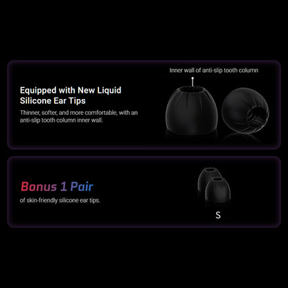 KZ - Axas Gaming IEM with DSP Sound Card & Dual Microphones