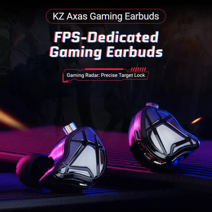 KZ - Axas Gaming IEM with DSP Sound Card & Dual Microphones