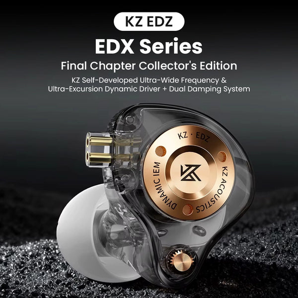 KZ- EDZ Dynamic Driver In-Ear Monitor - 2