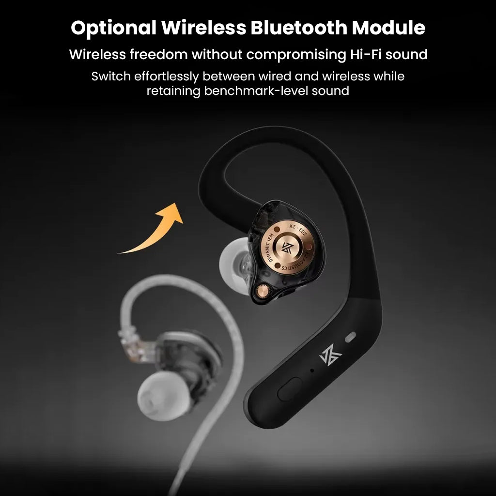 Wireless Bluetooth module for in-ear monitors