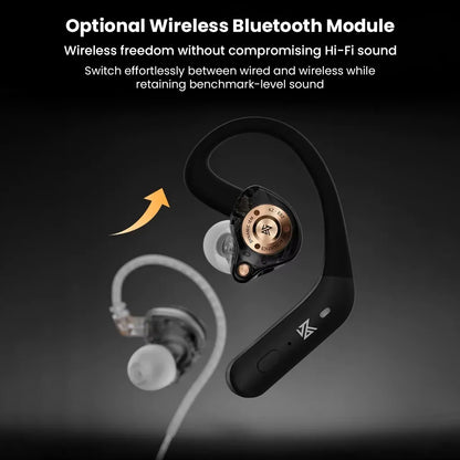 Wireless Bluetooth module for in-ear monitors