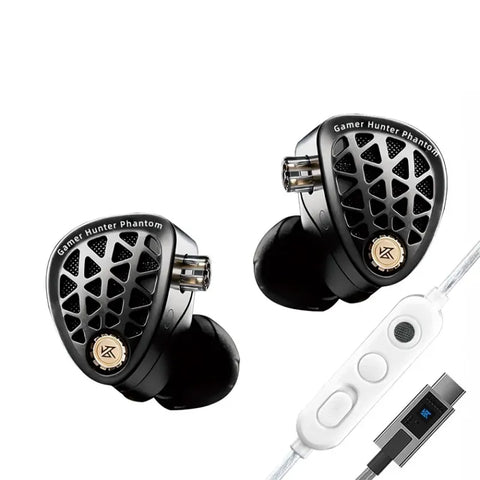 KZ- Phantom Dynamic Driver Flagship Esports Gaming In-Ear Monitor