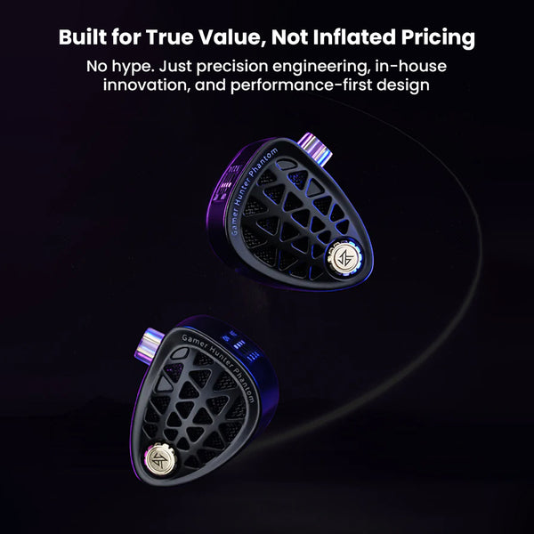 KZ- Phantom Dynamic Driver Flagship Esports Gaming In-Ear Monitor - 11
