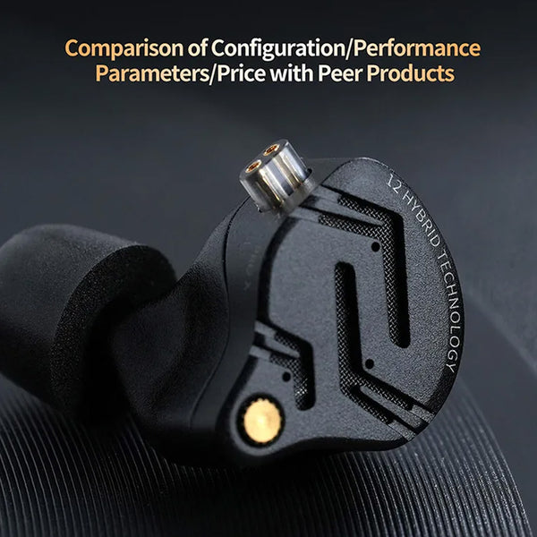 KZ - ZS12 PRO X Hybrid Drivers IEM - 8