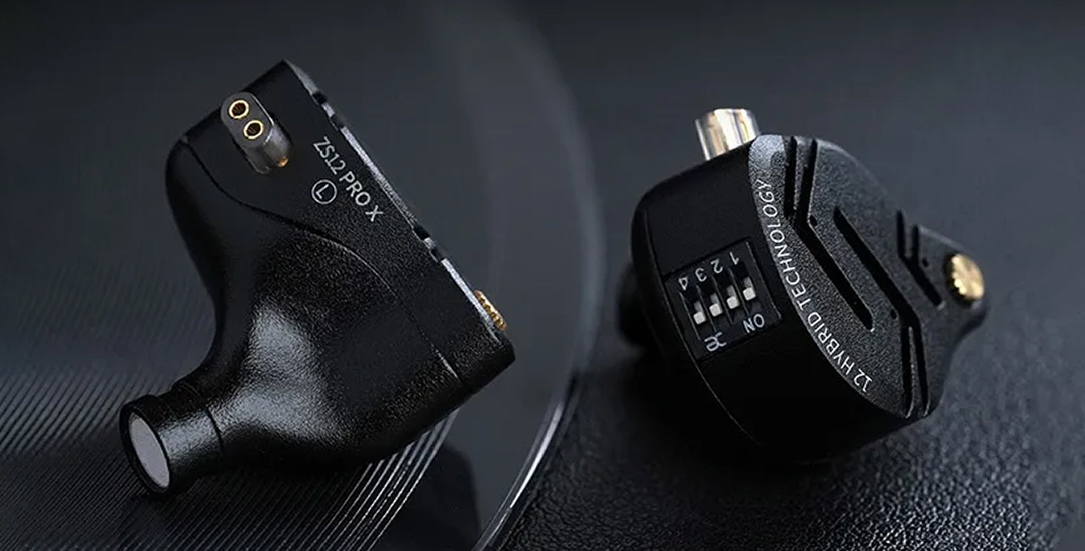 Kz zs12 prox mic iem black 1