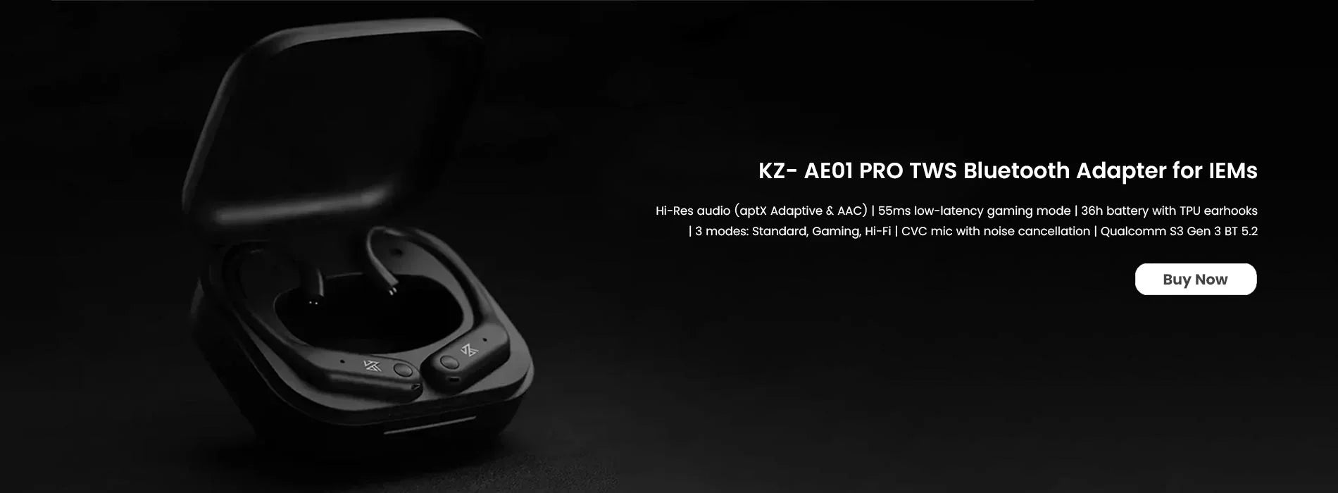 Bluetooth Adapter for IEMs