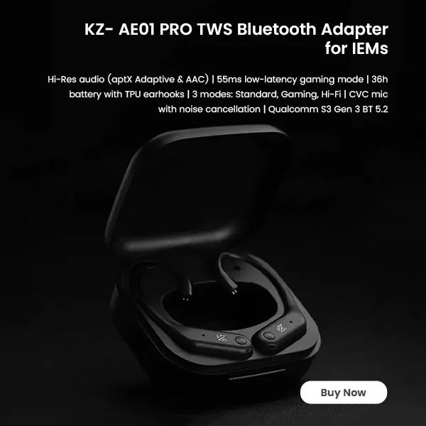 Bluetooth Adapter for IEMs