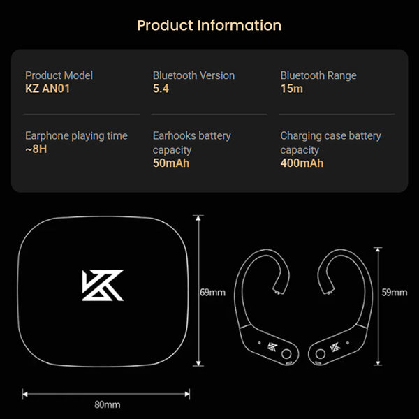 KZ-AN01 ANC Enabled Wireless Adapter for IEMs - 15