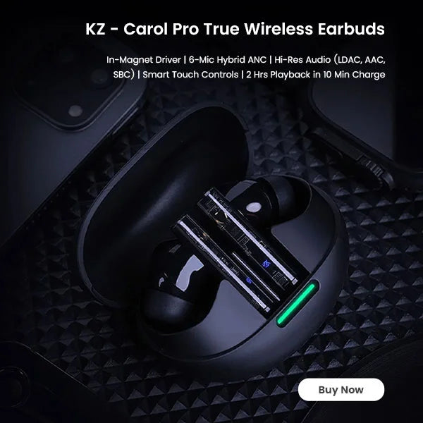 KZ - Carol Pro True Wireless Earbuds