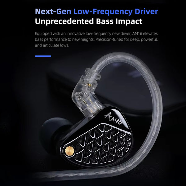 KZ - AM16 Sixteen Driver HiFi In-Ear Monitors - 12