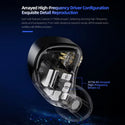 KZ - AM16 Sixteen Driver HiFi In-Ear Monitors - 9