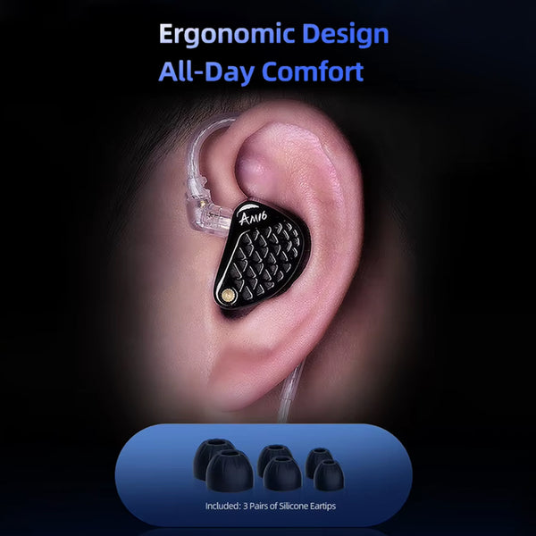 KZ - AM16 Sixteen Driver HiFi In-Ear Monitors - 10