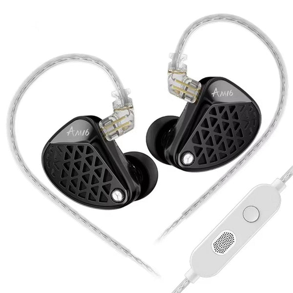 KZ - AM16 Sixteen Driver HiFi In-Ear Monitors - 1