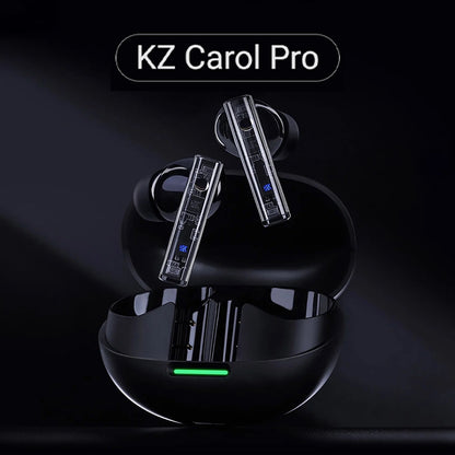KZ Carol Pro True Wireless Earbuds with Transparent Design