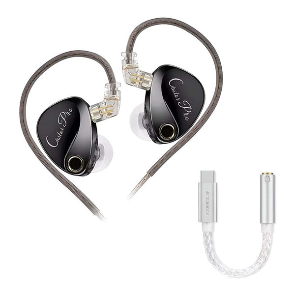 KZ Castor Pro (Improved Bass) + AUDIOCULAR D07 Slim DAC & Amp - 1