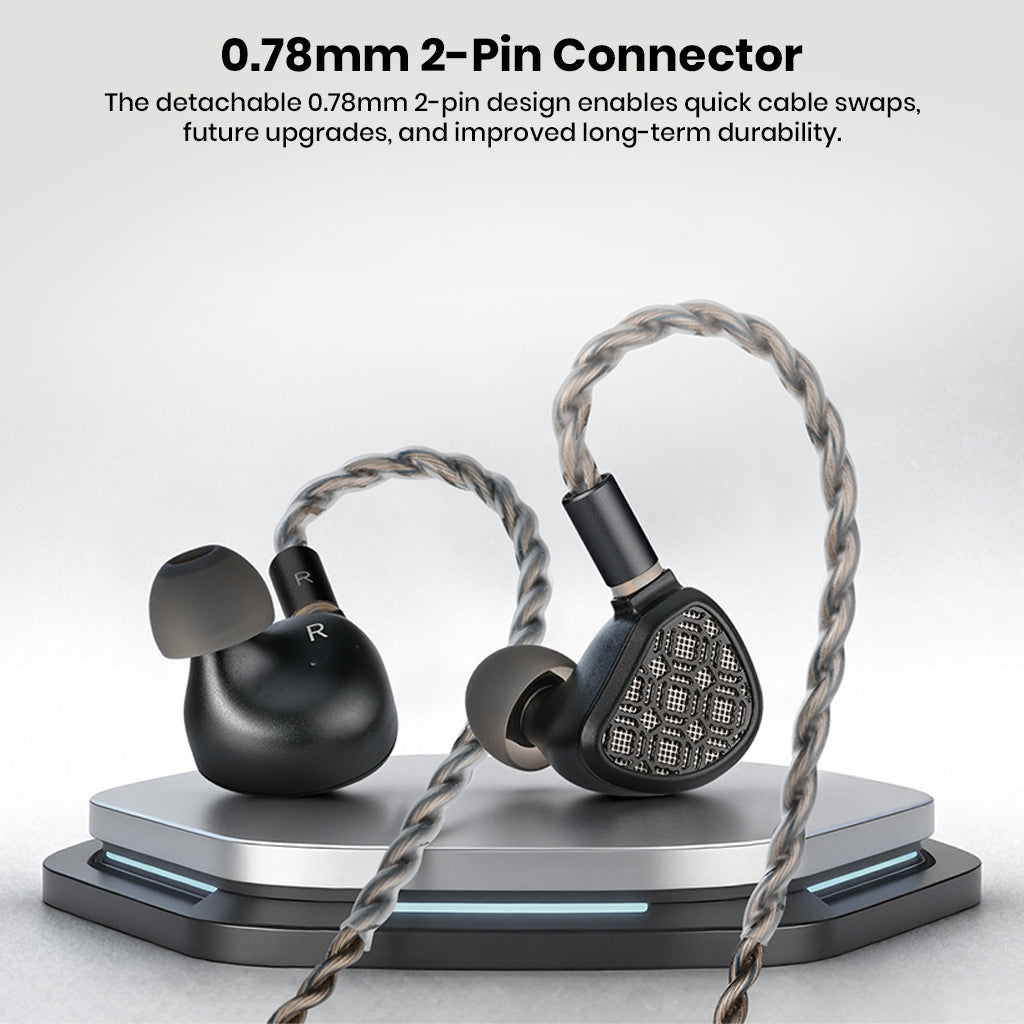 Silver-plated OFC audio cable with modular plugs