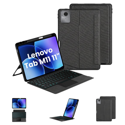 Keyboard Case for Lenovo Tab M11, Motorola Moto Pad 60 Neo, Idea Tab, Tab K11/K11 Gen 2 11”