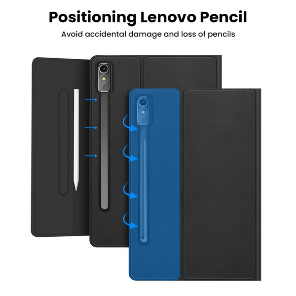 Keyboard Case for Moto Pad 60 Pro, Lenovo Idea Tab Pro 2025, Lenovo Tab P12 12.7” - 8