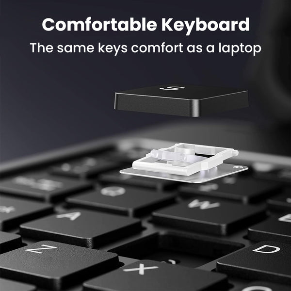 Keyboard Case for Samsung Galaxy Tab A11 / A9 8.7-inch Cover - 5