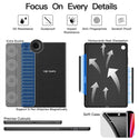Keyboard Case for Samsung Galaxy Tab A11 / A9 8.7-inch Cover - 9