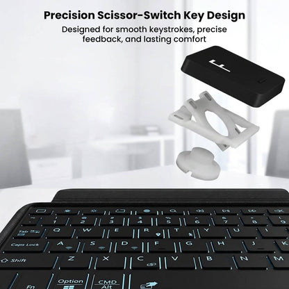 Smart Keyboard Case for Samsung Galaxy Tab A9+ / A11+ Plus 11-inch