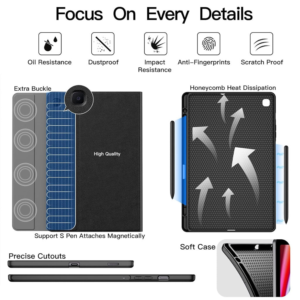 Keyboard Case for Samsung Galaxy Tab A9 Plus details