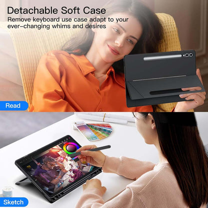 Keyboard Case for Samsung Galaxy Tab S10, S9, S8 Ultra 14.6 inch Cover