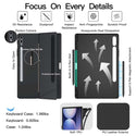 Keyboard Case for Samsung Galaxy Tab S10, S9, S8 Ultra 14.6 inch Cover - 3