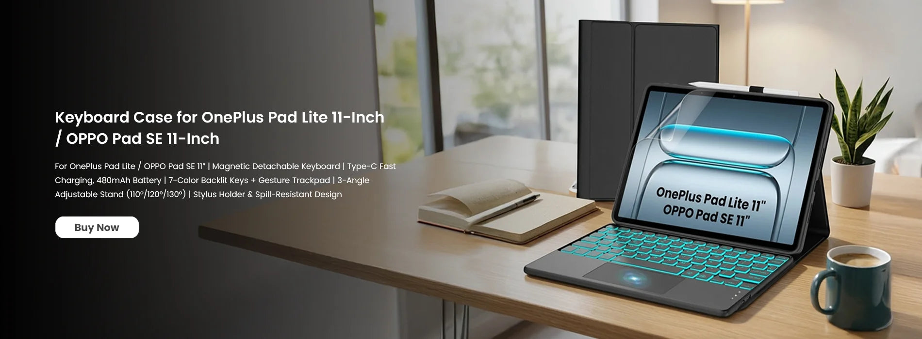 Keyboard Case for OnePlus Tabs