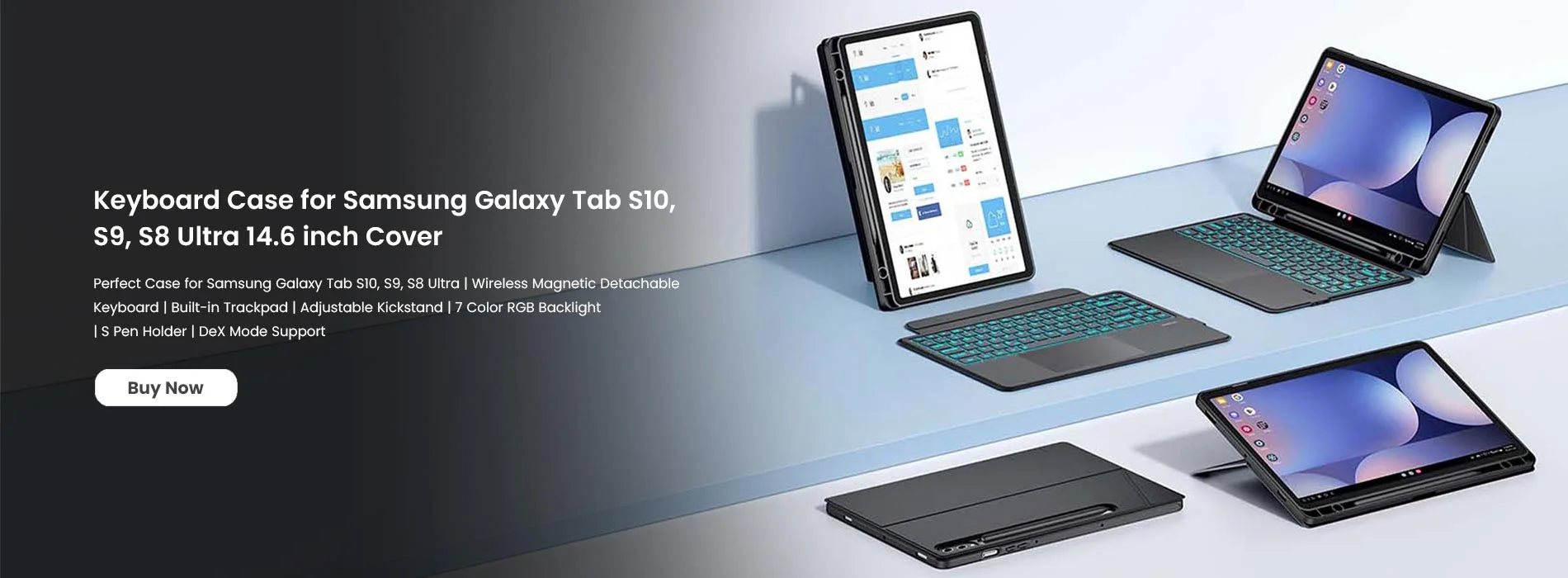 Keyboard Case for Samsung Galaxy Tabs