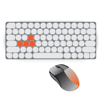 Keyboard, Cases & Mouse
