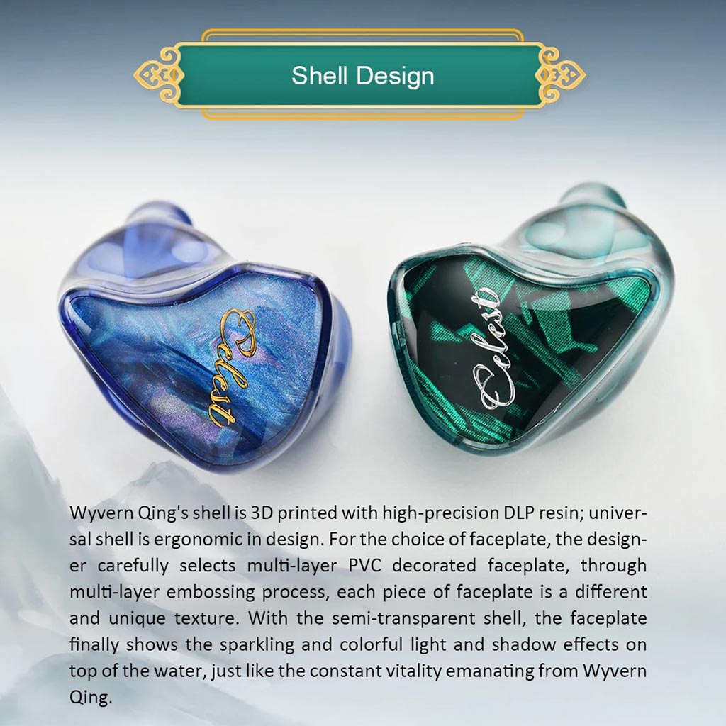 Kinera Celest Wyvern Qing Shell Design