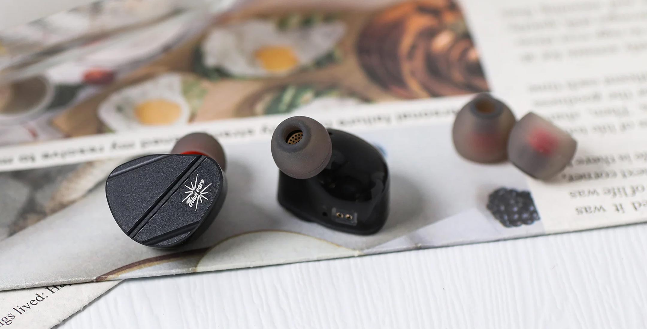 Kiwi ear canta hybrid driver iem black 3 2