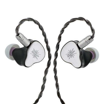 Kiwi Ear KE4 IEM Silver facePlate