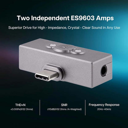 Kiwi Ears Allegro Pro Portable DAC/AMP with Dual Amps