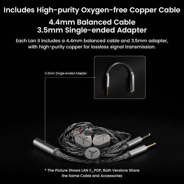 MOONDROP – LAN II REF/POP Dynamic Driver IEM - 12