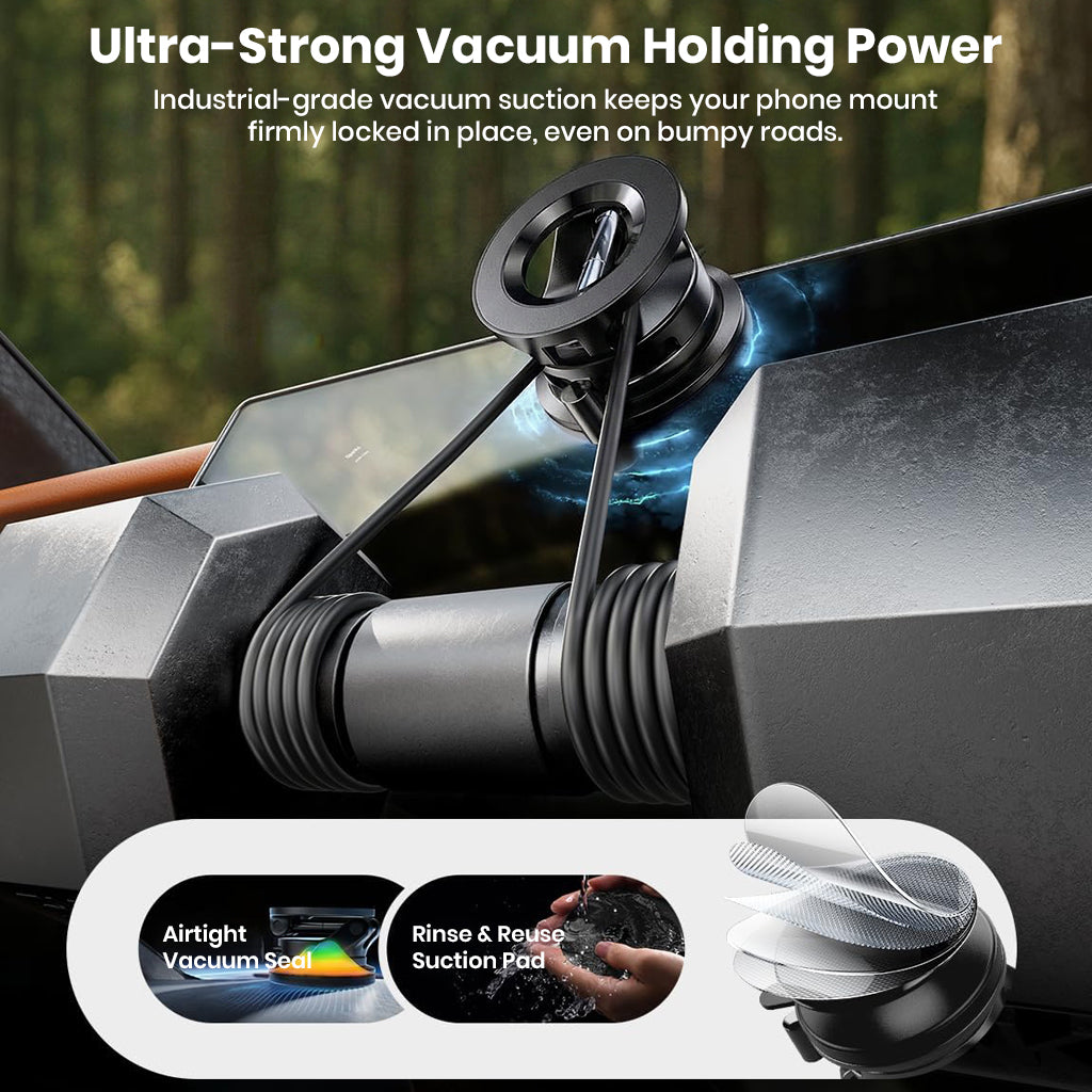 LISEN- 360° TRI-AXIS MagSafe Phone Holder Rotatable & Foldable