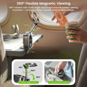 LISEN Magnetic Clamp Phone Stand 360° Rotatable Desk Mobile Holder - 5