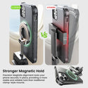 LISEN Magnetic Clamp Phone Stand 360° Rotatable Desk Mobile Holder - 2