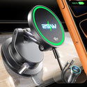LISEN- Qi2.2 25W MagSafe Phone Holder with 54W Car Charger Adapter - 1