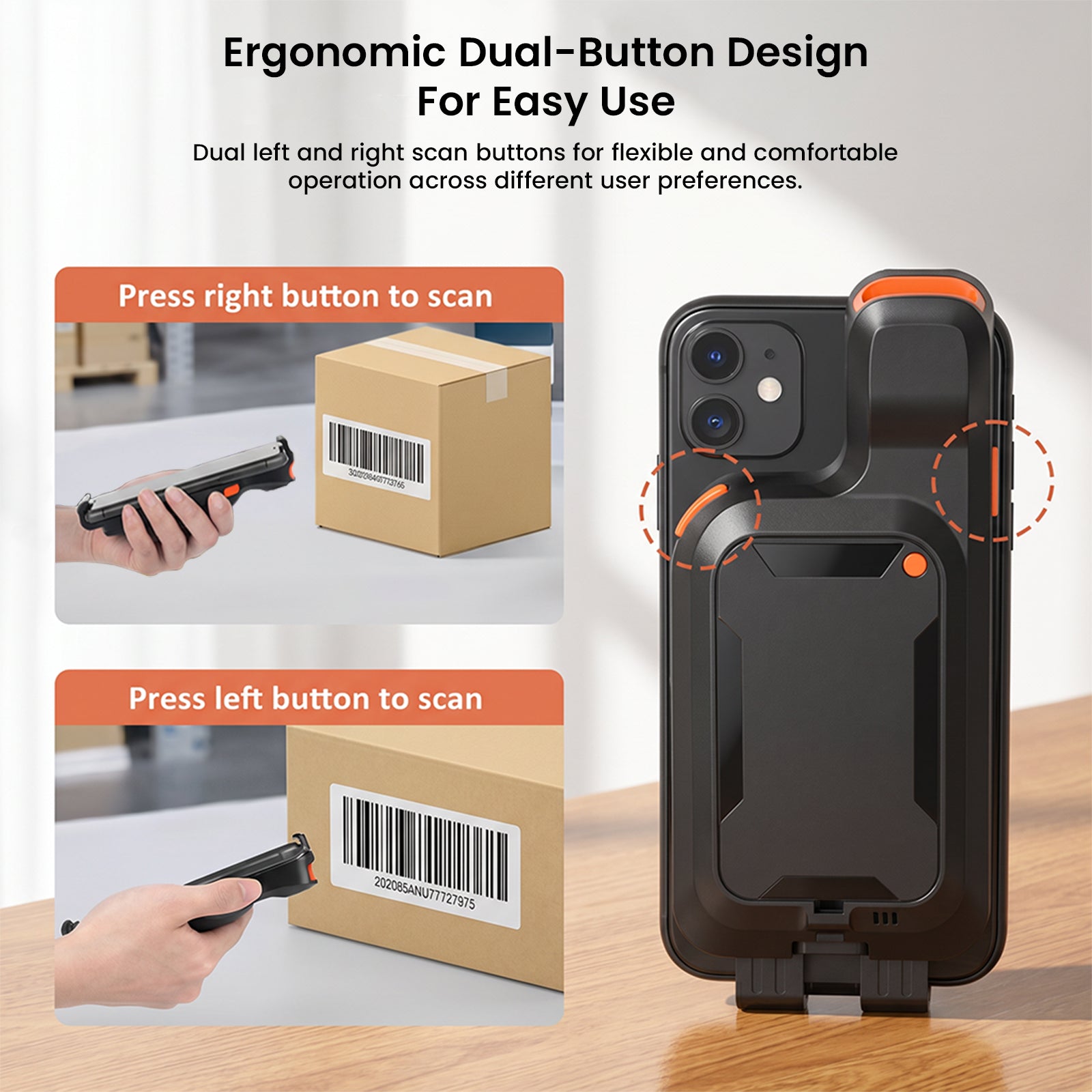 Luckydoor- 2D & 1D Cell Phone Qr Code Reader and Barcode Scanner