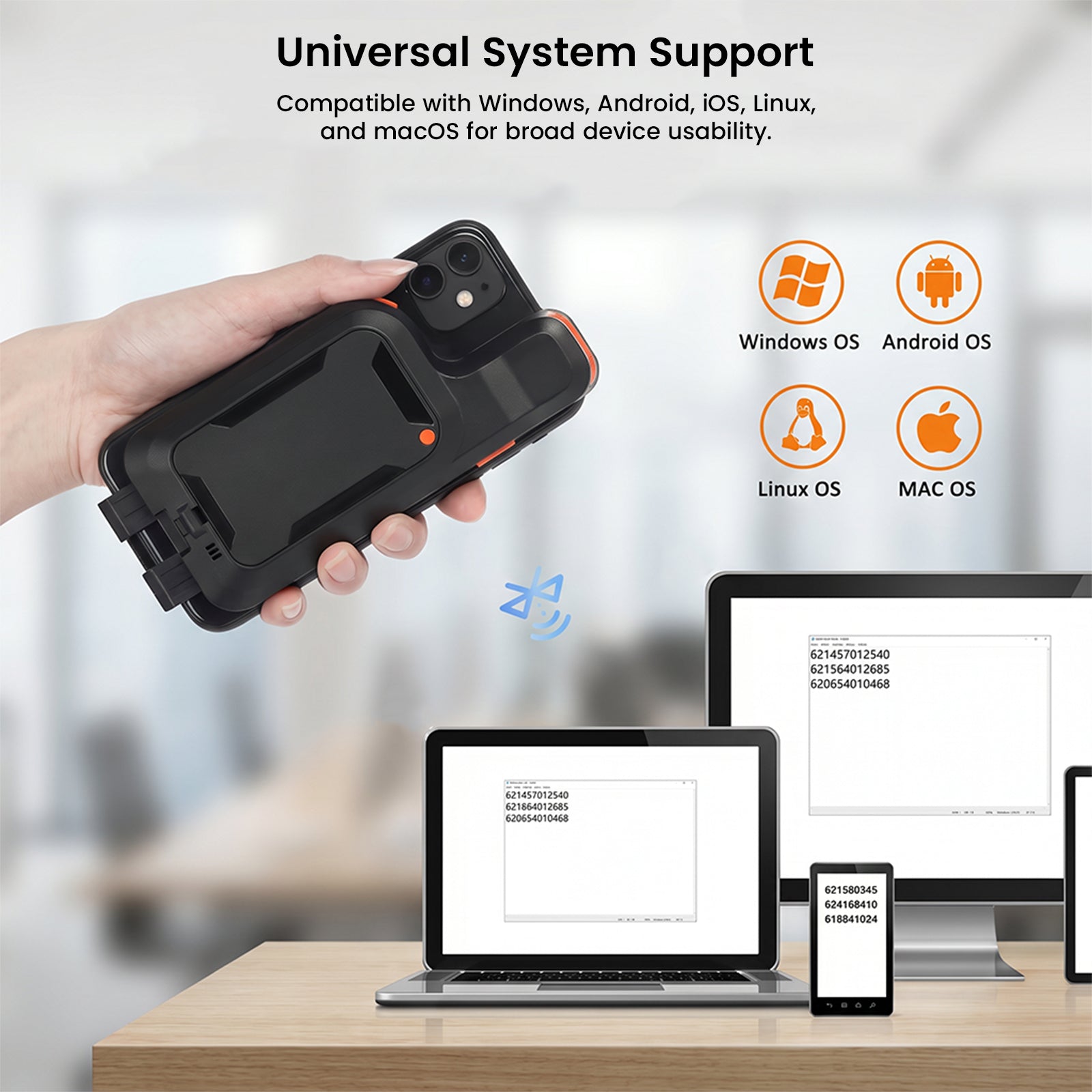 Luckydoor- 2D & 1D Cell Phone Qr Code Reader and Barcode Scanner