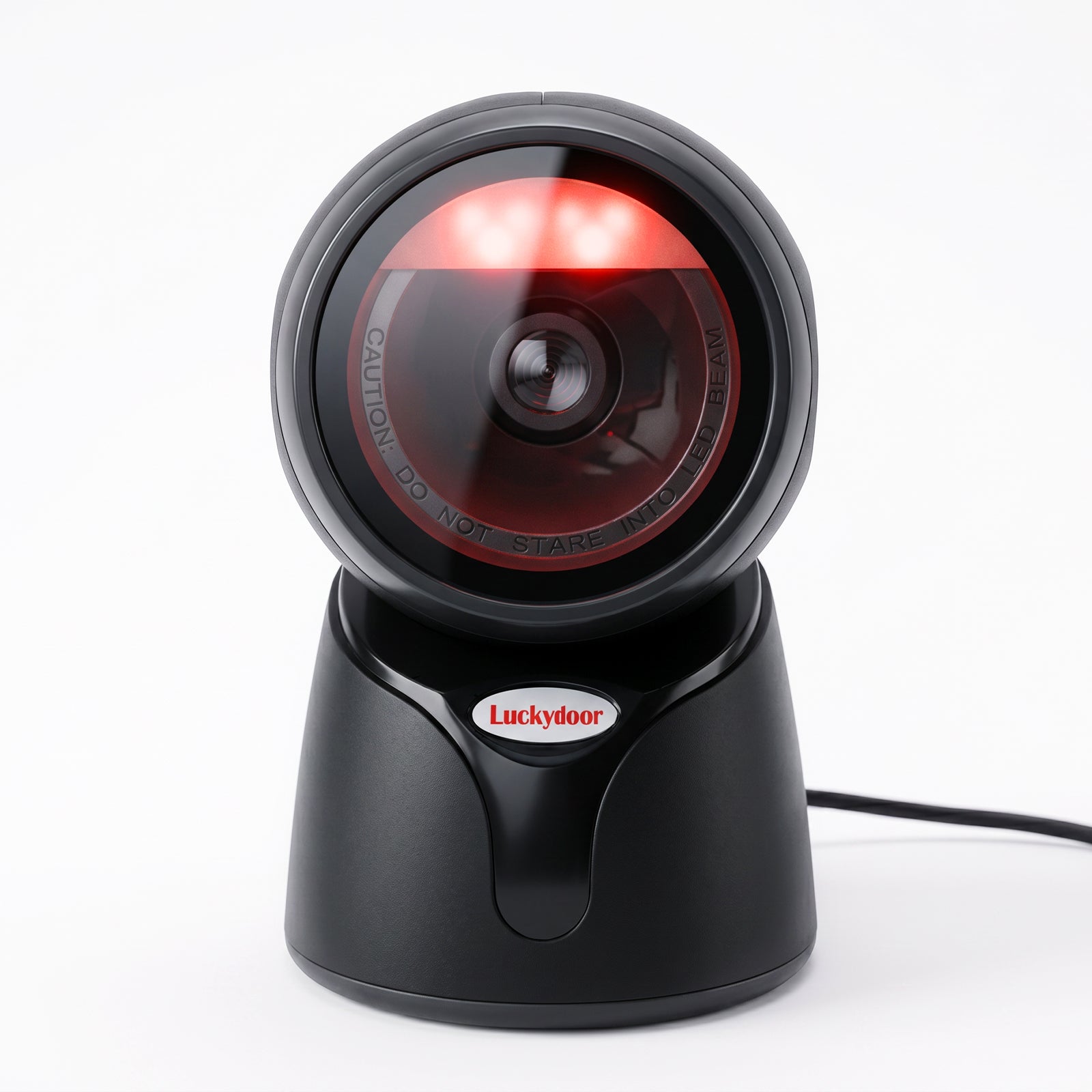 Luckydoor- 2D & 1D USB Wired Qr Code Reader Omnidirectional Barcode Scanner