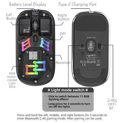 M111_wireless_transparent_mouse_black_with_RGB_Light
