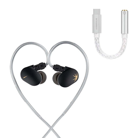 MOONDROP - Chu II/2 IEM + AUDIOCULAR D07 Slim DAC & Amp