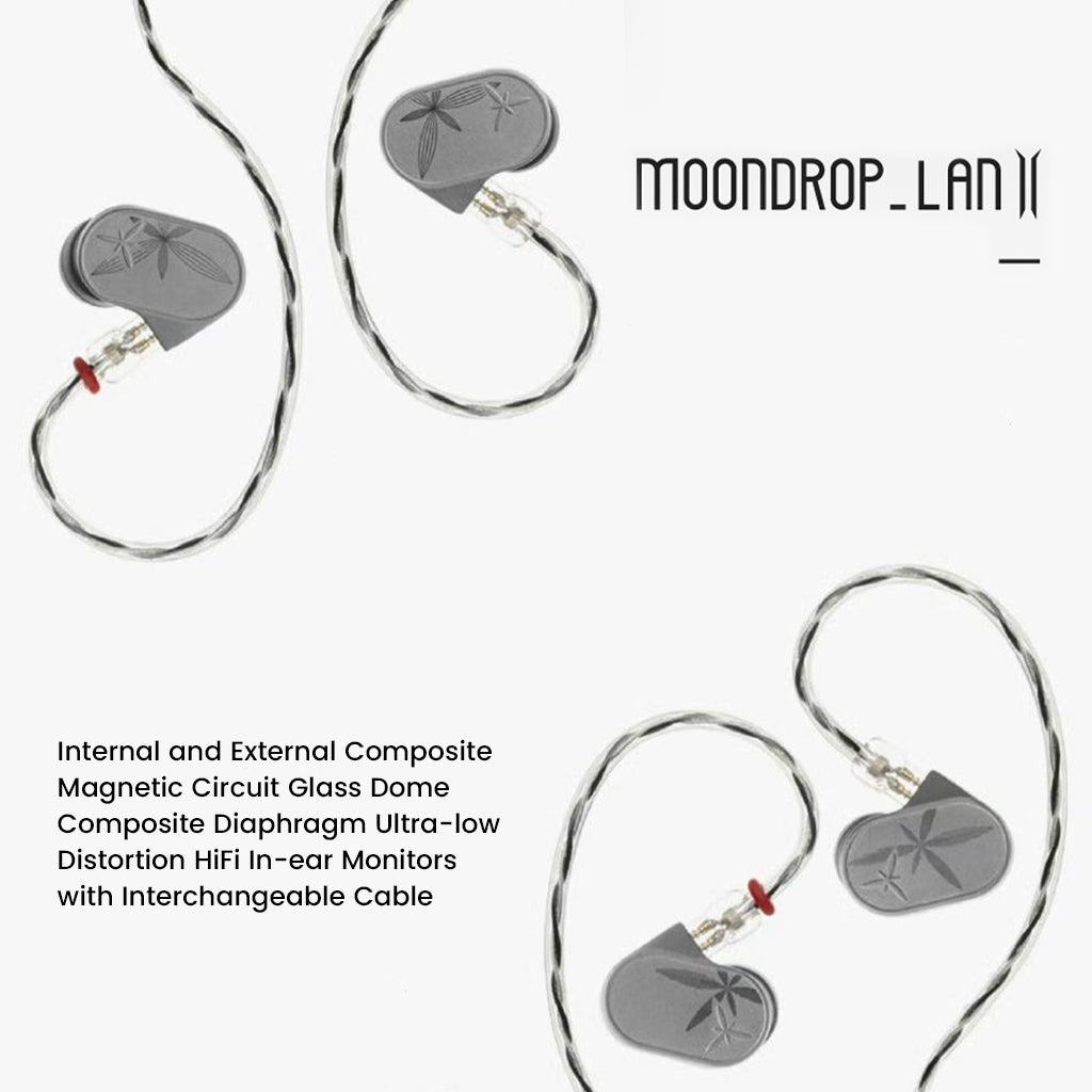 MOONDROP LAN II REF/POP - Single DD IEM | Balanced Sound – Concept