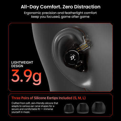 precision 2-pin connector for in-ear headphones