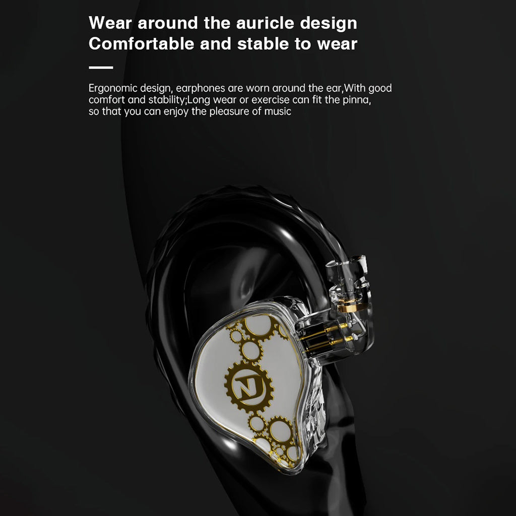ND Venus Dynamic Driver HiFi IEM Wearing Design