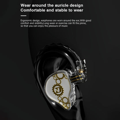 ND Venus Dynamic Driver HiFi IEM Wearing Design