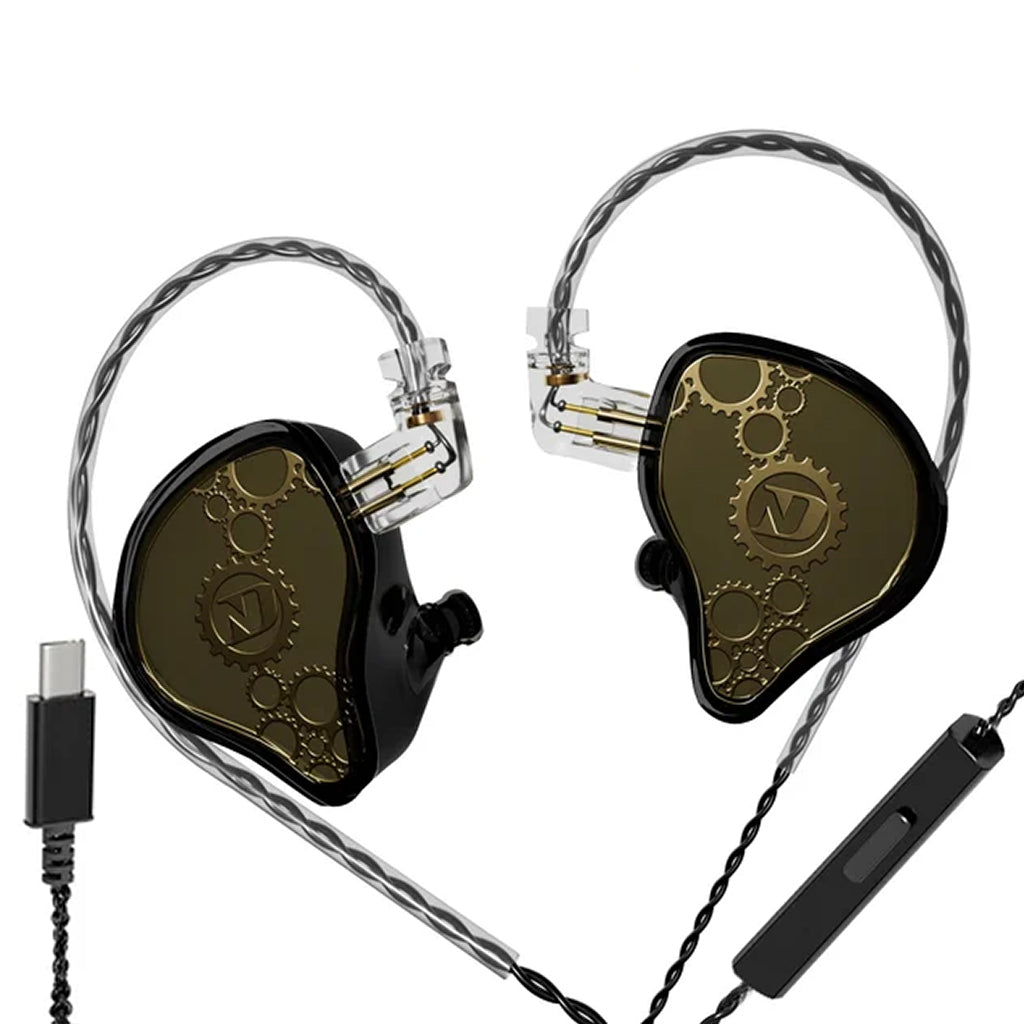 ND Venus Dynamic Driver HiFi IEM Black type C